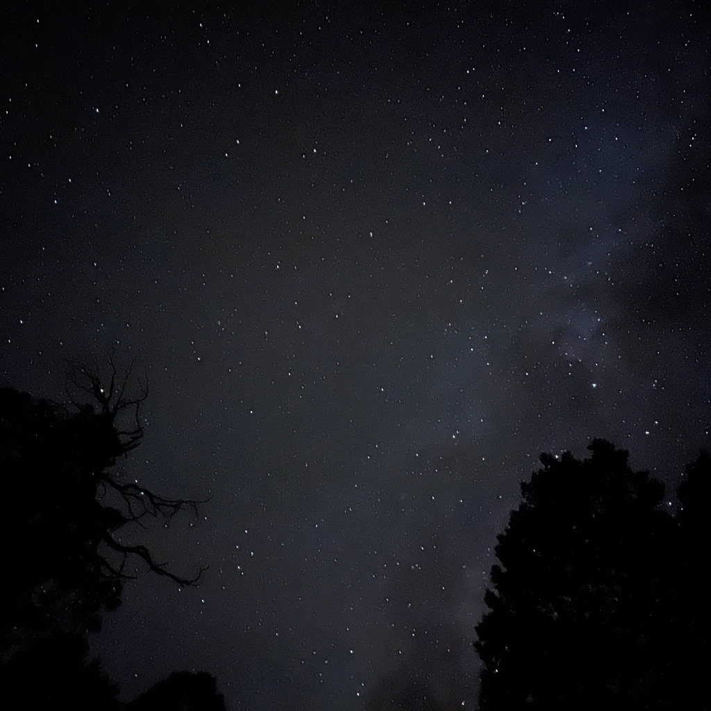Night Sky over Ruidoso, New Mexico. Shot on Apple iPhone 13 mini.
